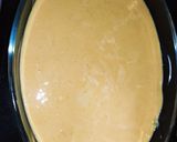 A picture of step 6 of Mango Pudding Delight 3 layered.