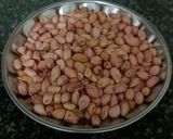A picture of step 1 of Peanut Burfi.
