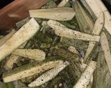 Foto del paso 1 de la receta: Espárragos y calabacitas a la mantequilla