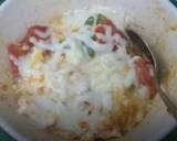 Mug Bread Pizza with Egg and Veggies recipe step 4 photo