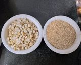 A picture of step 2 of Peanut Sesame Chikki.