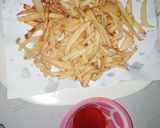 A picture of step 3 of French fries.