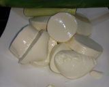 Hình bước làm 1 của món Canh đậu hũ nấm kim châm chay