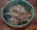Foto langkah ke 2 dari resep # 160 : Cumi Asin Pete Tumis Pedas.