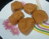 A picture of step 5 of Mathura Ka Peda.
