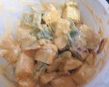 A picture of step 3 of Paneer tikka.
