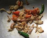 A picture of step 3 of Masoor Dal curry.