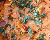 A picture of step 7 of Paneer tikka masala.