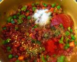 A picture of step 3 of Maxican Rice.