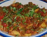 A picture of step 6 of Fry potato capsicum vegetable.