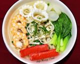 Hình bước làm 4 của món Mì Udon Hải Sản