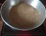 A picture of step 1 of Khoya Til Ladoo.