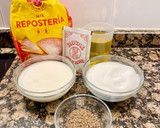 Foto del paso 1 de la receta: Bizcocho “bobo” (sin huevos, sin gluten)