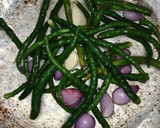 Foto langkah ke 2 dari resep Kentang Ampela Ati Sambal Ijo.