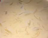 A picture of step 4 of Dodh sawia with shakar(vermicelli).