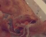 A picture of step 3 of Vegetable samosa (cabbage, carrot and capsicum).