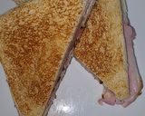 A picture of step 7 of Bikini Sandwich with Manchego Cheese, Breakfast.