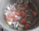 A picture of step 1 of Broccoli soup.
