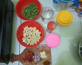 Foto langkah ke 1 dari resep Resep Tumis Kacang Panjang dan Tempe.