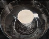 A picture of step 2 of Basbousa.