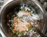 A picture of step 1 of #cabbage omellete.