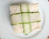 A picture of step 4 of Wrapped Sandwich😇.
