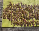 A picture of step 3 of California Farm Sundried Beef Strips.