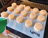 Hình bước làm 10 của món 💚 Bánh Trung Thu Nhân Đậu Xanh Kỷ Tử Nho Khô Loại Mini 50 gr (Vegetarian)