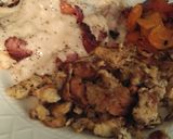 A picture of step 6 of The Best Biscuits, Gravy, Sausage and Bell Peppers EVER! 🙂.
