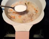 Foto langkah ke 5 dari resep Bubur Santan Ayam Kampung (MPASI Bayi 6 Bln +).