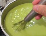 Foto langkah ke 2 dari resep Pudding Lumut Memtega.