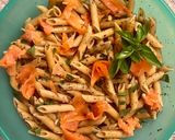 Φωτογραφία βήματος 1 της συνταγής Penne Rigate Integrale με καπνιστό σολομό ❣️🍃