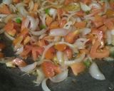 A picture of step 2 of Masala seviyan.