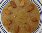 A picture of step 3 of Toffee Halwa.