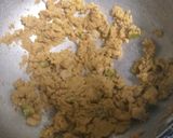 A picture of step 2 of Chiwad bhaji besan.