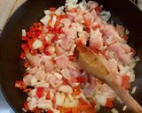 Foto del paso 3 de la receta: Tarta de pollo y zapallito (masa con harina integral)