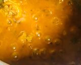 A picture of step 1 of Aloo gosht curry.