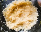 A picture of step 2 of Coconut Barfi.