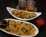 A picture of step 9 of Dambun cous cous.
