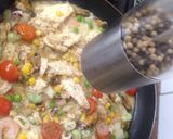 A picture of step 5 of My Chili Lemon and Lime Fish Dish 😋.