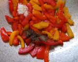A picture of step 2 of Basil pesto macaroni.