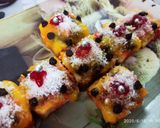 A picture of step 6 of Mango Cake Bites.