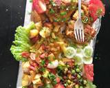 Grill chicken with vegetables and pineapple healthy daid plan recipe step 4 photo