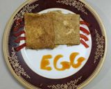 A picture of step 5 of Egg Cheese Roll & Egg cheese Squares.