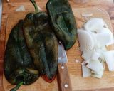 Foto del paso 1 de la receta: Guiso de nopales con rajas 😋