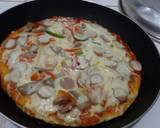 Pizza teflon lezatos #selasabisa langkah memasak 7 foto