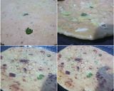 A picture of step 3 of Cabbage Paratha.