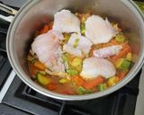 Foto del paso 5 de la receta: Brótola en camita vegetal