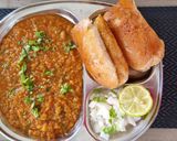 A picture of step 8 of Bhajipav in pressure cooker.