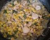 Foto langkah ke 3 dari resep MPASI : jagung manis, mendoan + telur puyuh (6 bln).